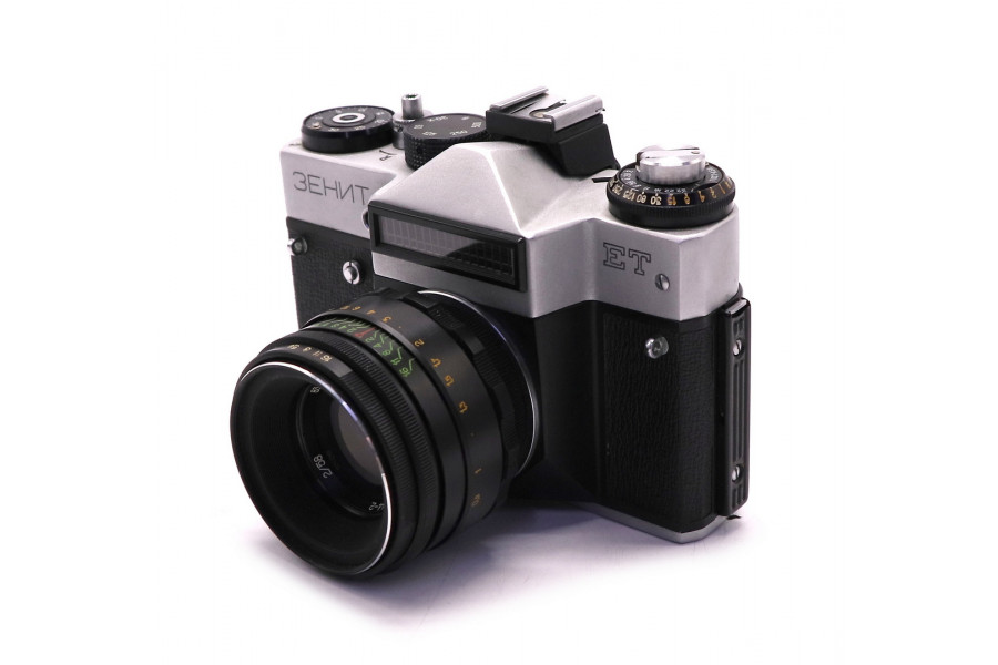Зенит ЕТ silver + Гелиос 44-2 (СССР, 1987)