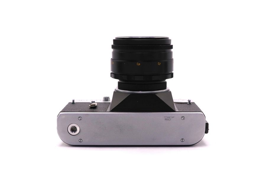 Зенит ЕТ silver + Гелиос 44-2 (СССР, 1987)