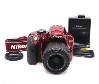 Nikon D3300 kit (пробег 65 кадров)