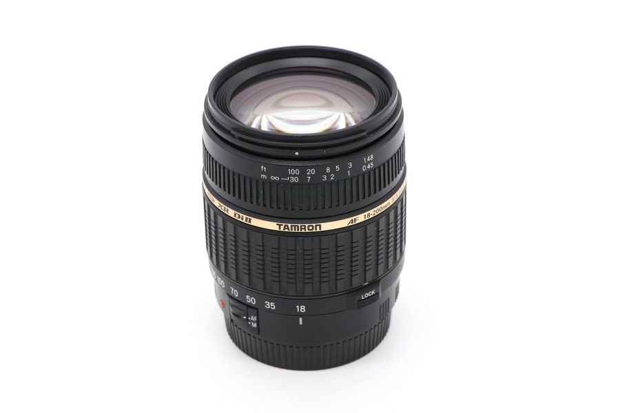 Объектив Tamron AF 18-200mm f/3.5-6.3 XR Di II LD Aspherical (IF) MACRO (A14) Canon EF-S в упаковке (Vietnam)