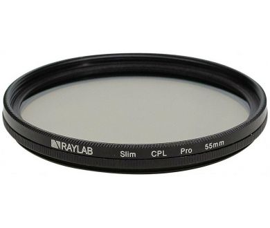 Светофильтр Raylab CPL Slim 55mm