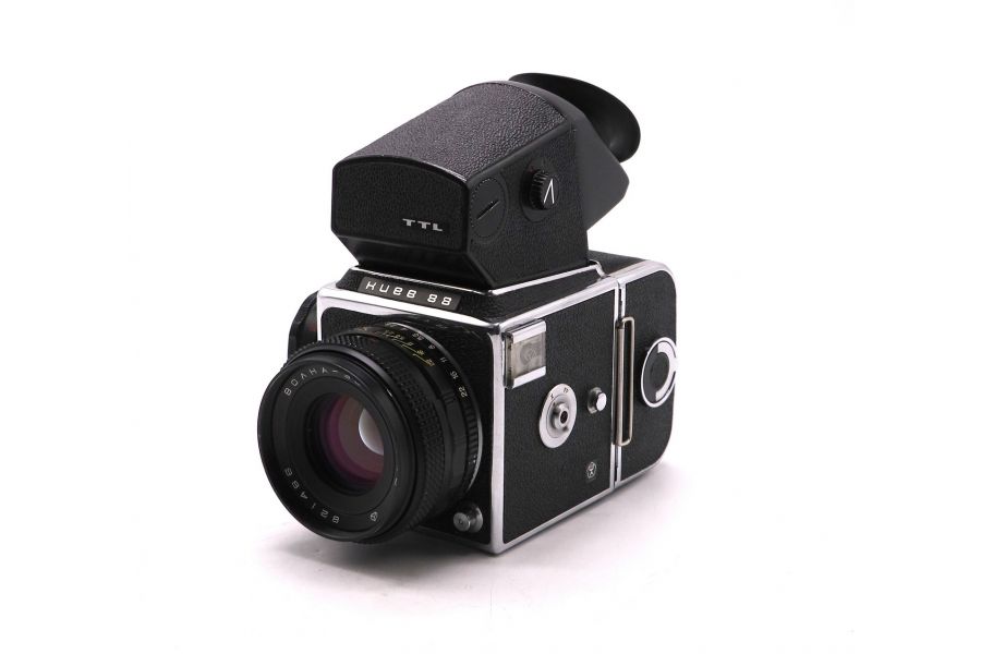 Винтажный, зеркальный Киев 88 + Волна-3В МС 2.8/80