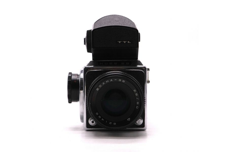 Винтажный, зеркальный Киев 88 + Волна-3В МС 2.8/80