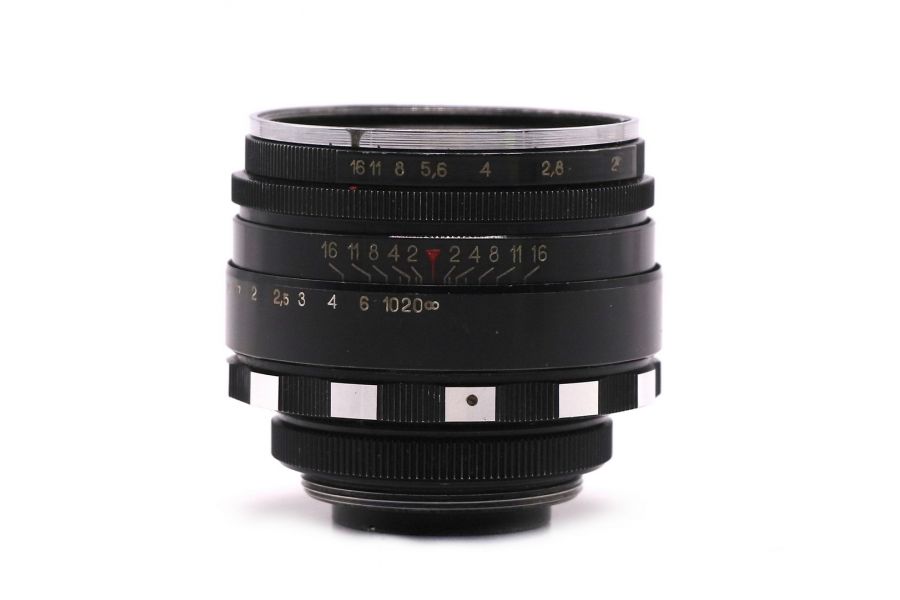 Светосильный объектив Гелиос-44 2/58 М39 зебра