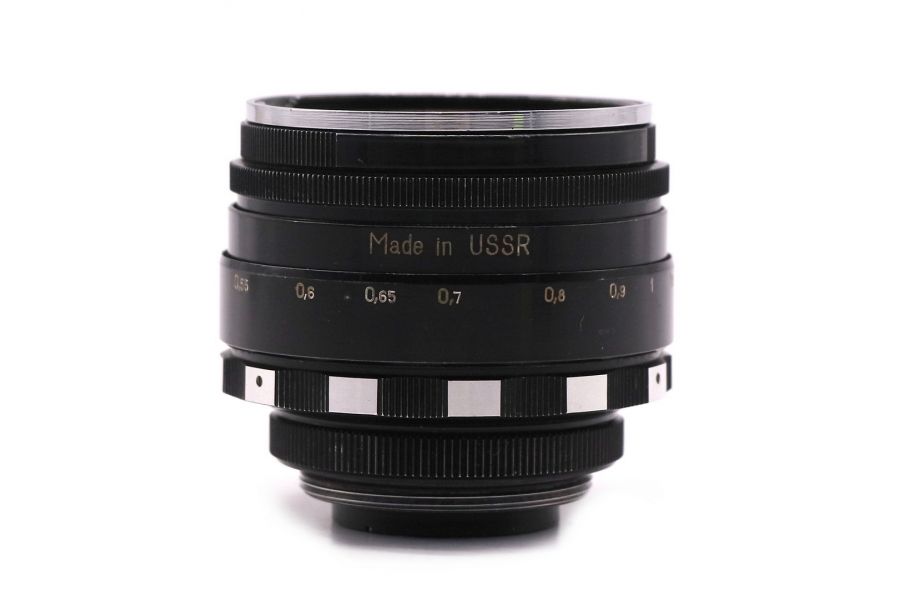 Светосильный объектив Гелиос-44 2/58 М39 зебра