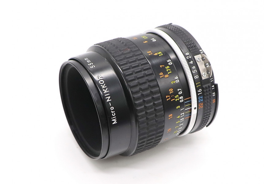 Объектив мануальный Nikon Micro-Nikkor 55mm f/2.8