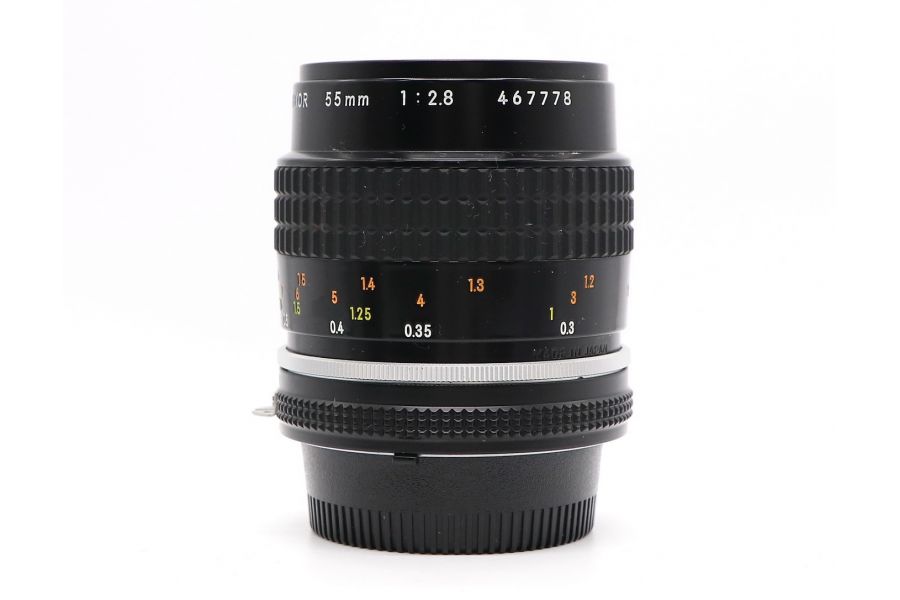 Объектив мануальный Nikon Micro-Nikkor 55mm f/2.8