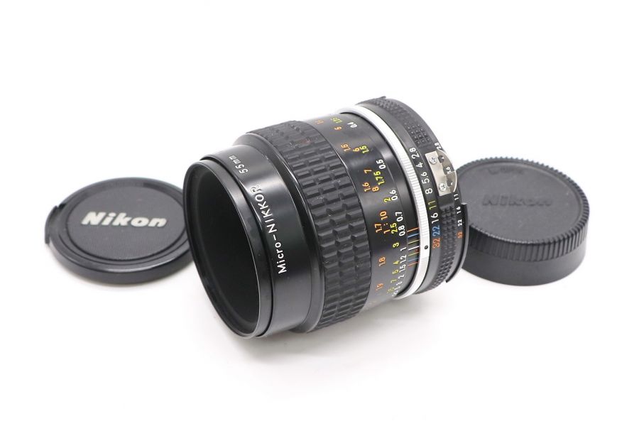 Объектив мануальный Nikon Micro-Nikkor 55mm f/2.8