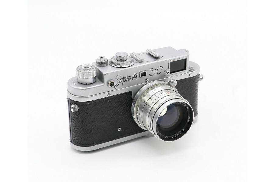 Фотоаппарат Зоркий 3С + Юпитер-8 П (КМЗ, 1956)