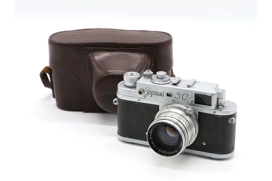 Фотоаппарат Зоркий 3С + Юпитер-8 П (КМЗ, 1956)