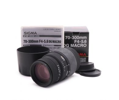 Sigma AF 70-300mm f/4-5.6 DG Macro for Canon EF в упаковке