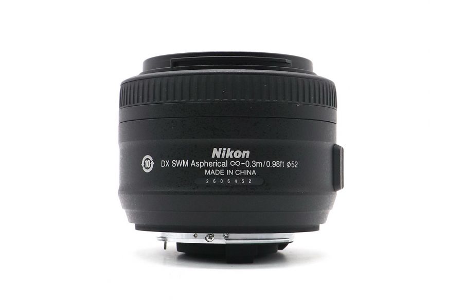 Объектив Nikon 35mm f/1.8G AF-S DX Nikkor