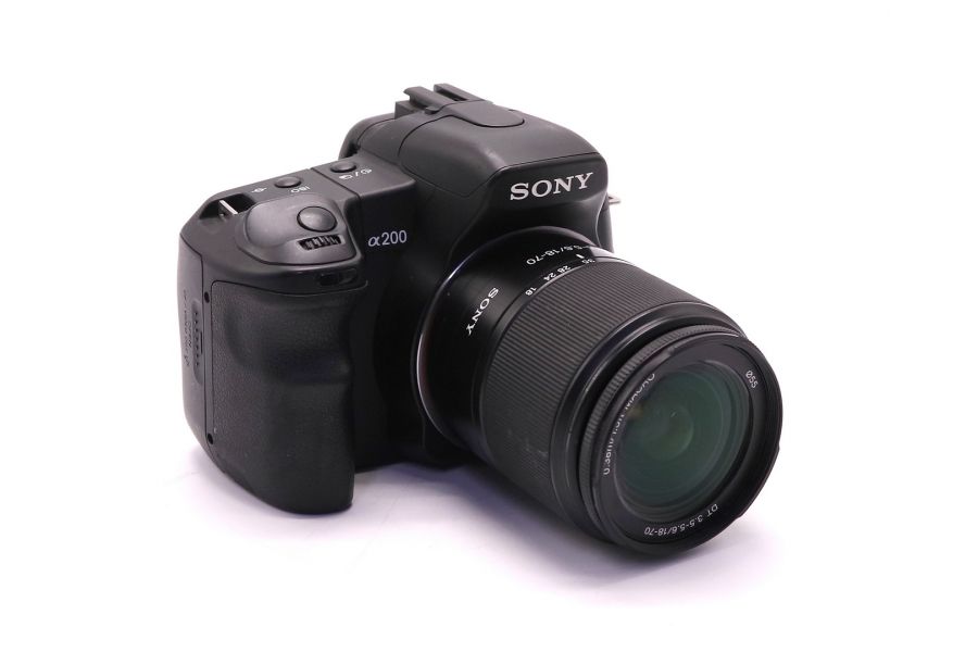 Фотоаппарат Sony A200 + Sony DT 18-70mm f/3.5-5.6