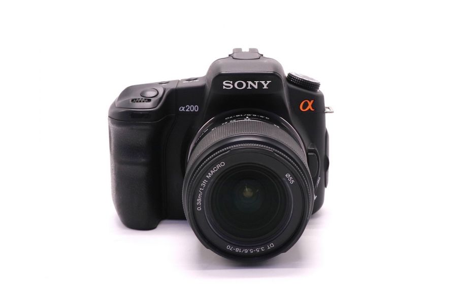 Фотоаппарат Sony A200 + Sony DT 18-70mm f/3.5-5.6