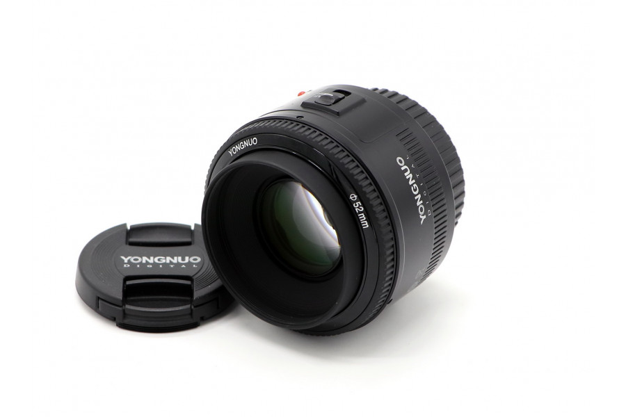 Объектив YongNuo AF 50mm f/1.8 для Canon EF