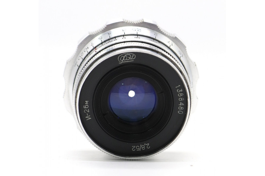 Индустар-26М 2,8/52 М39 винтажный объектив (СССР)