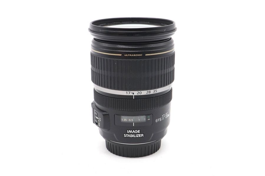 Объектив Canon EF-S 17-55mm F/2.8 IS USM в упаковке