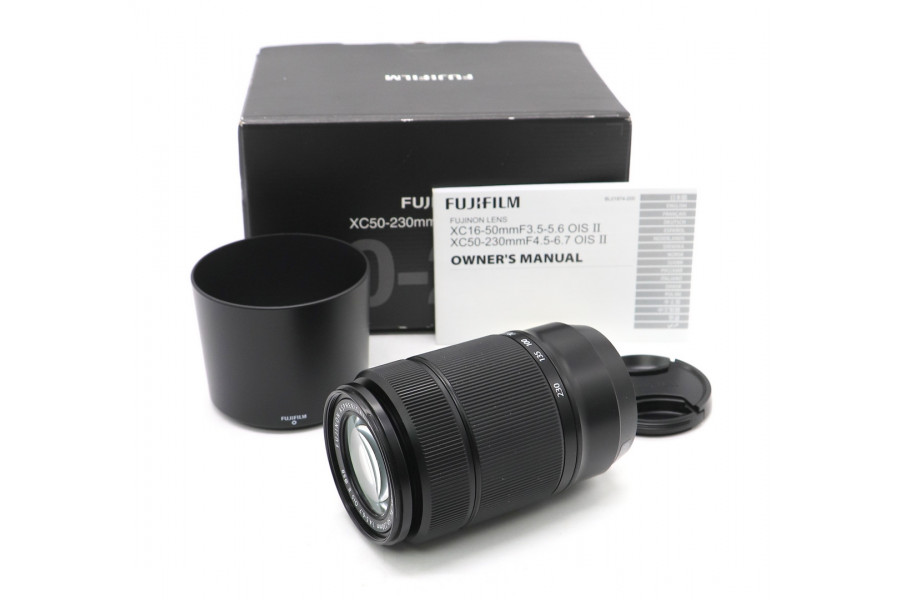 Fujinon XC 50-230mm f/4.5-6.7 OIS II в упаковке