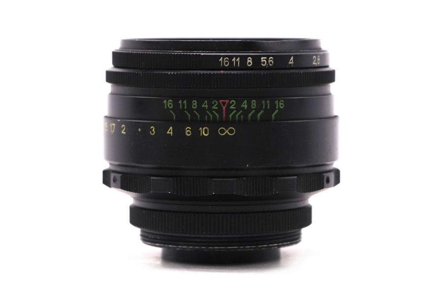 Мануальный объектив Гелиос-44-2 2/58 (СССР, 1980)