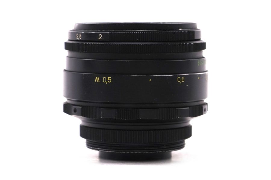 Мануальный объектив Гелиос-44-2 2/58 (СССР, 1980)