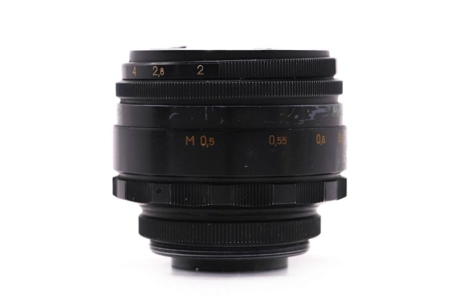 Мануальный объектив Гелиос-44-2 2/58 (СССР, 1980)