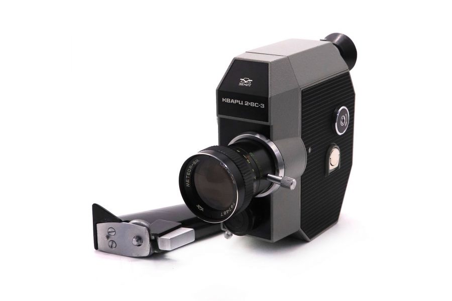 Кинокамера советская Кварц 2х8С-3 (КМЗ, 1977)