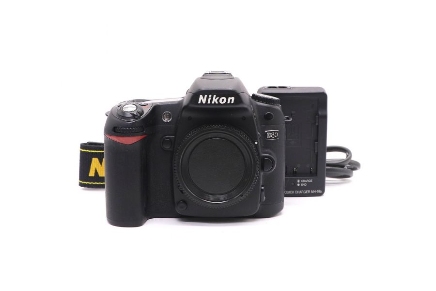 Фотокамера Nikon D80 body (пробег 10510 кадров)