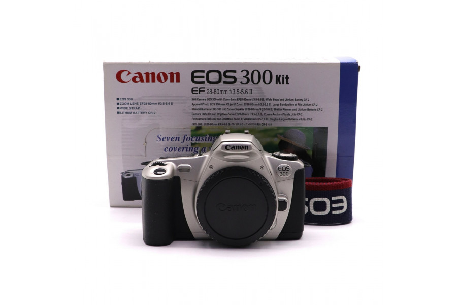 Зеркальный фотоаппарат Canon EOS 300 body в упаковке