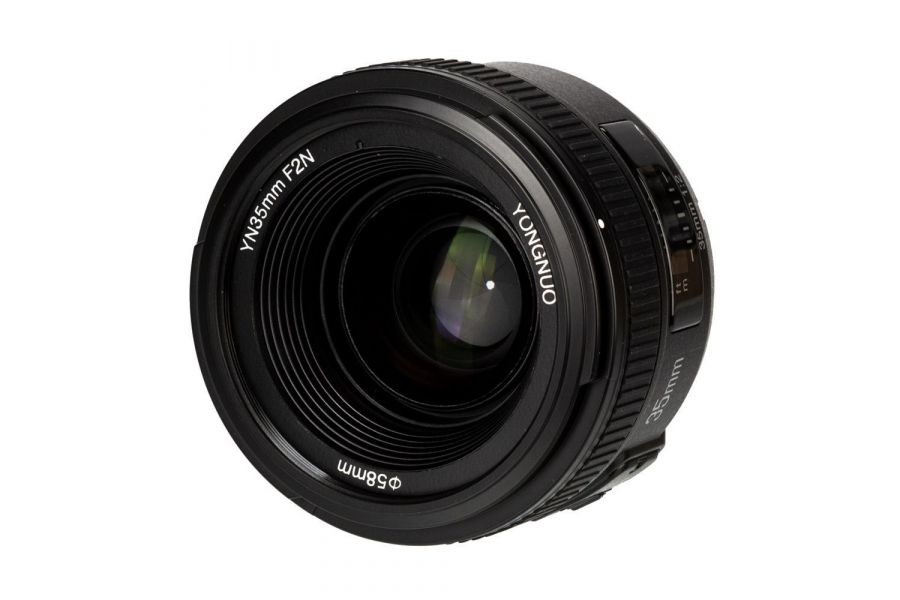 Объектив YongNuo AF 35mm f/2 Nikon F Новый