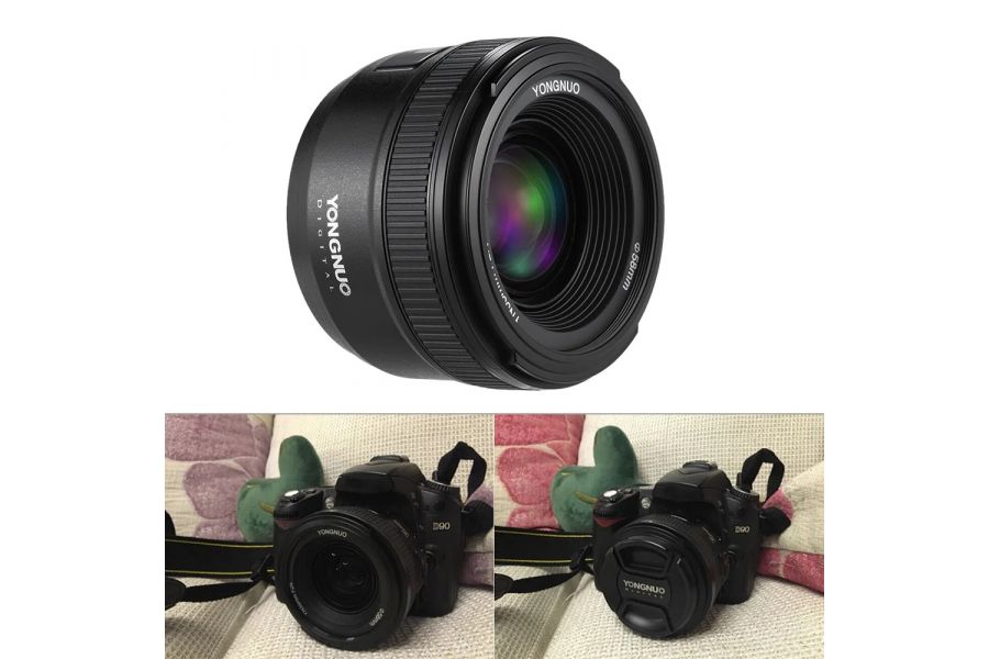 Объектив YongNuo AF 35mm f/2 Nikon F Новый