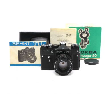Камера Зенит ТТЛ black olympic kit в упаковке