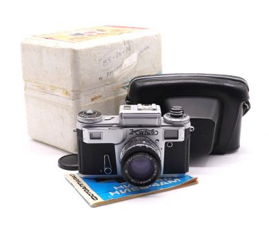 Фотоаппарат Киев 4М + Гелиос-103 в упаковке