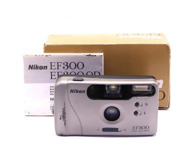Пленочный фотоаппарат Nikon EF300 в упаковке
