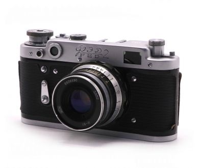 Фотоаппарат Фэд 2 + Индустар-61 (СССР, 1967)
