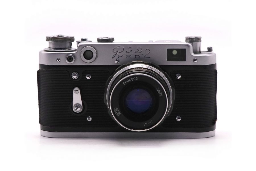 Фотоаппарат Фэд 2 + Индустар-61 (СССР, 1967)