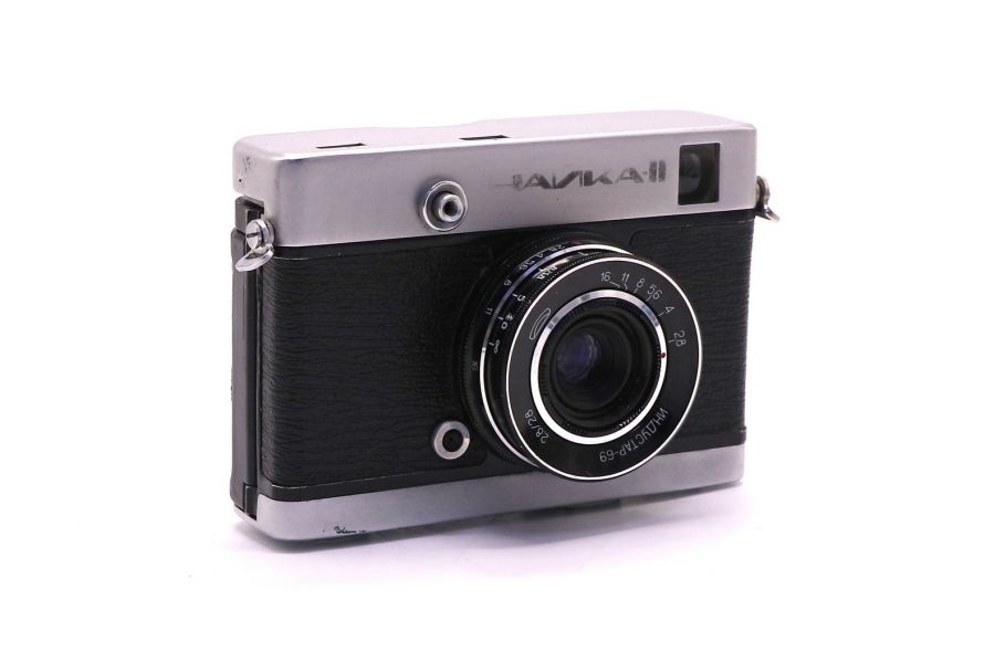 Шкальный советский фотоаппарат Чайка 2 в упаковке