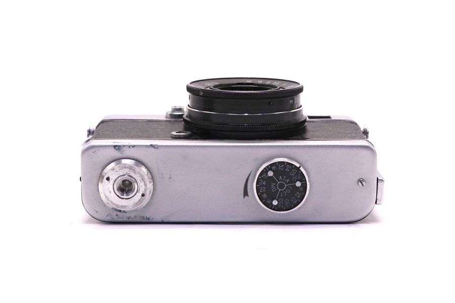 Шкальный советский фотоаппарат Чайка 2 в упаковке