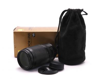 Телеобъектив Nikon 70-300mm f/4.5-5.6G ED-IF AF-S VR Zoom-Nikkor в упаковке