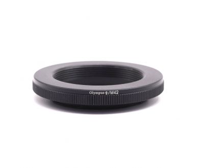 Переходник/ Adapter M42 - Olympus 4/3 black