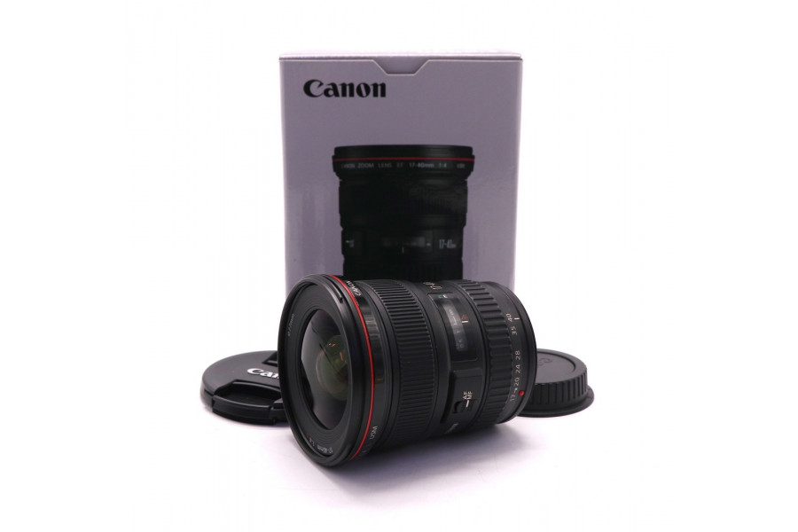 Canon EF 17-40mm f/4L USM в упаковке (Japan)