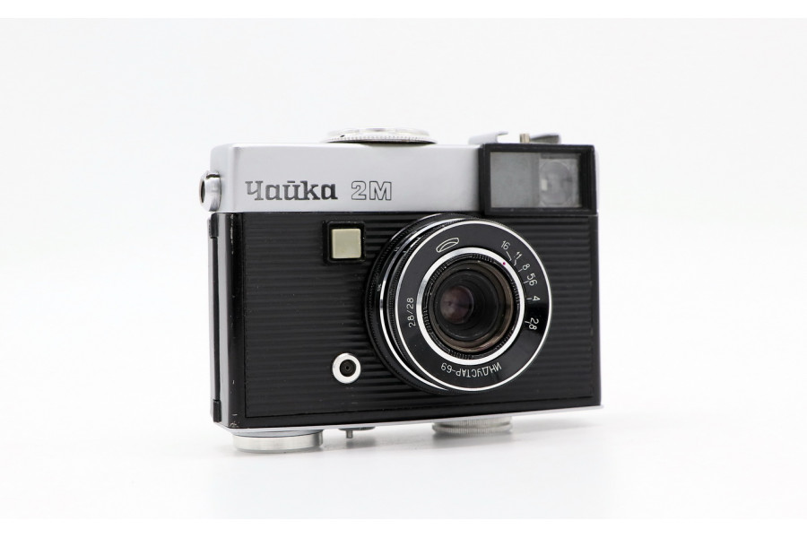 Чайка 2М шкальный полуформатный фотоаппарат (СССР)
