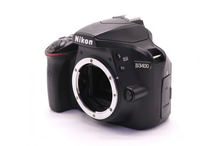 Nikon D3400 body (пробег 34410 кадров)