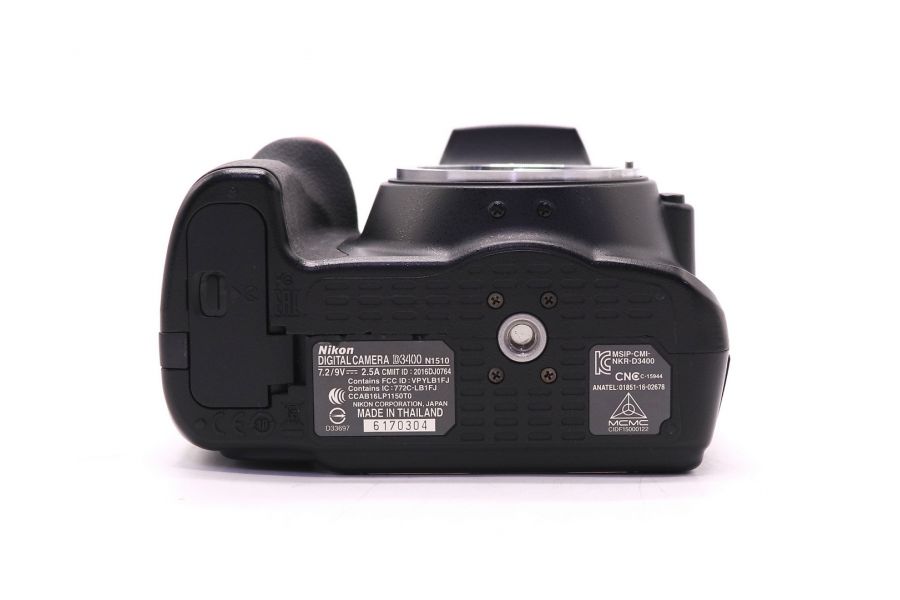 Nikon D3400 body (пробег 34410 кадров)