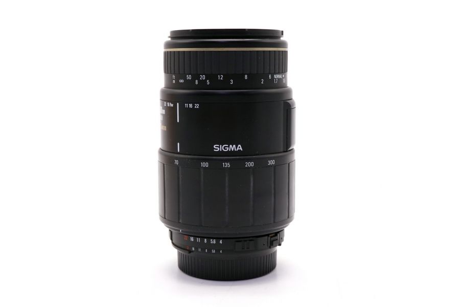 Sigma AF 70-300mm f/4-5.6D APO Macro for Nikon в упаковке