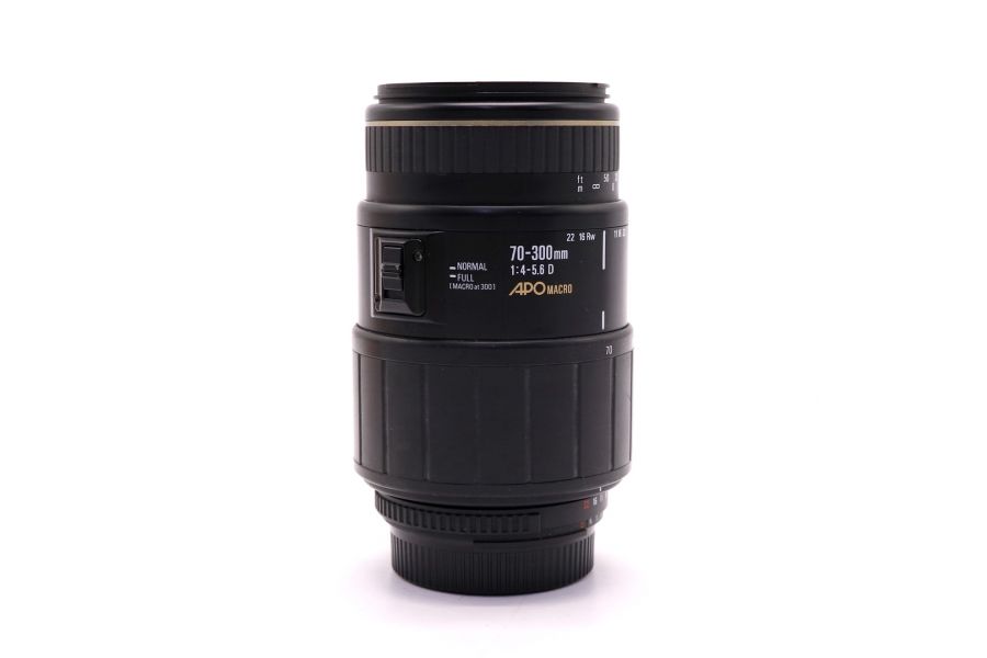 Sigma AF 70-300mm f/4-5.6D APO Macro for Nikon в упаковке