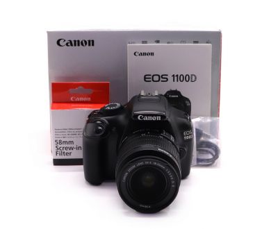 Canon EOS 1100D kit в упаковке (пробег 15585 кадров)