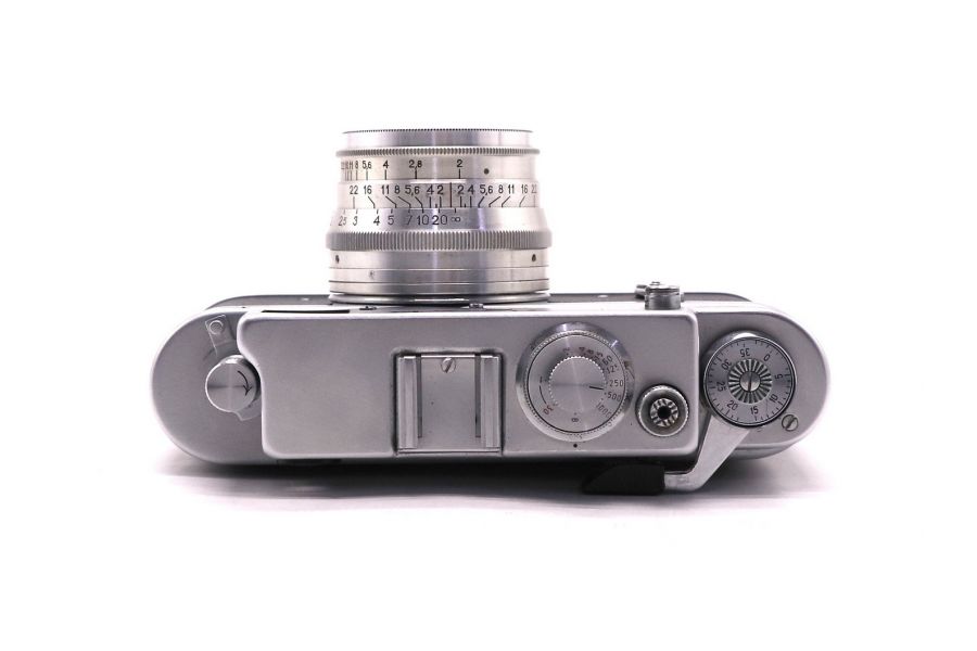 Плёночный фотоаппарат Зоркий 4К + Юпитер-8 (СССР)