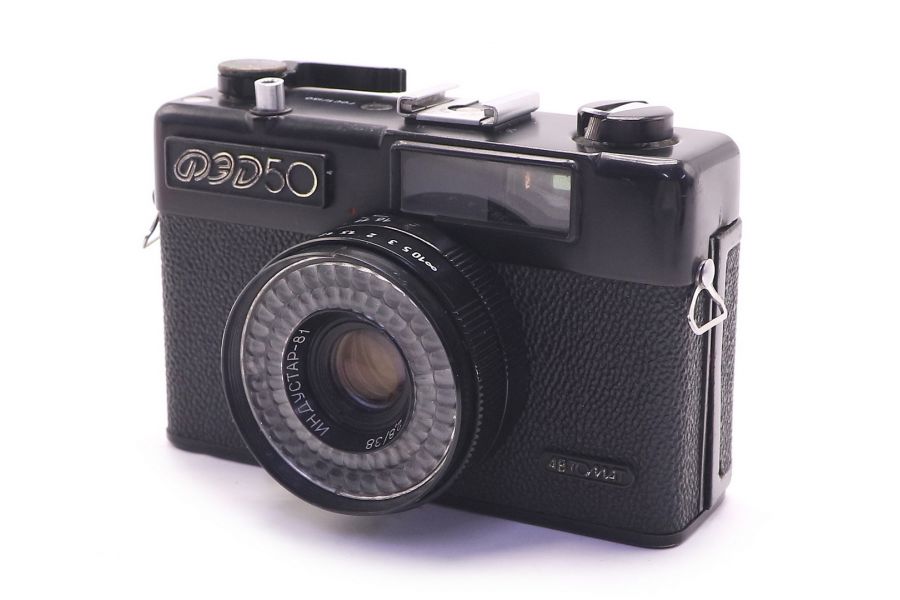 Фотокамера компактная Фэд 50 (СССР, 1985)