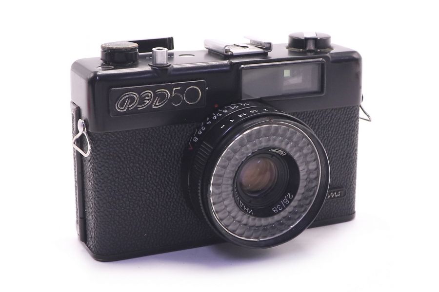 Фотокамера компактная Фэд 50 (СССР, 1985)