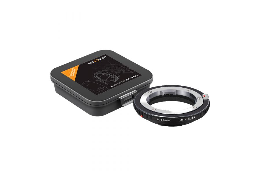 Переходник Leica-M - Canon EOS R K&F Concept с ручной фокусировкой